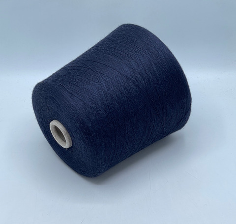 Loro Piana, Roual, 2/58 2900м/100гр, 70% кашемир, 30% шелк, Темно-синий(717), 40906