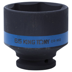 KING TONY (653565M) Головка торцевая ударная шестигранная 3/4", 65 мм