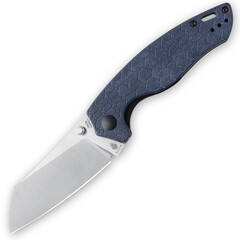 Фото Складной нож Kizer Towser K Satin, сталь 154CM рукоять Richlite, синий