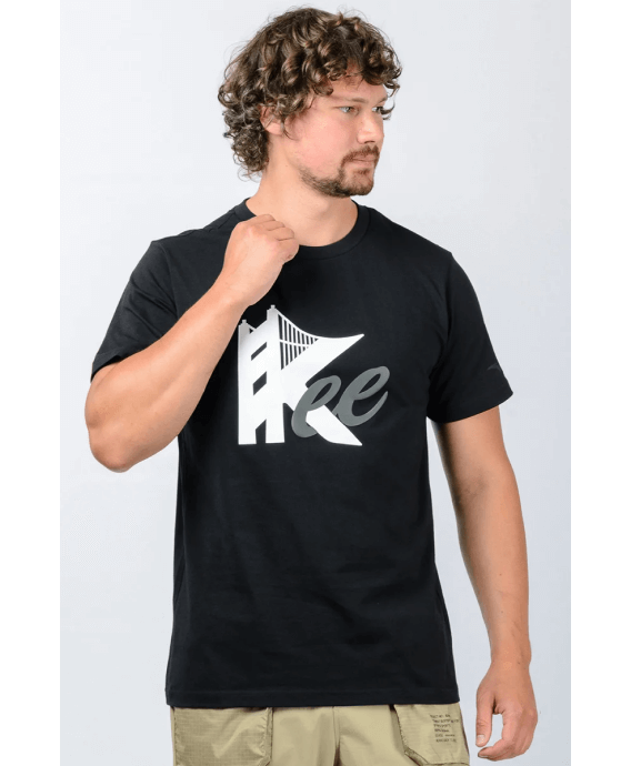 Мужская спортивная футболка Anta SS Tee Basic черная