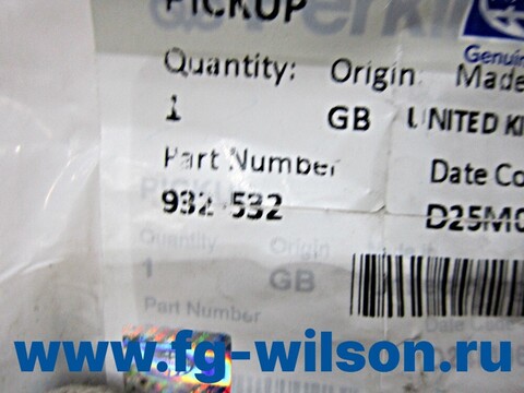 Датчик оборотов коленчатого вала / PICKUP АРТ: 932-532