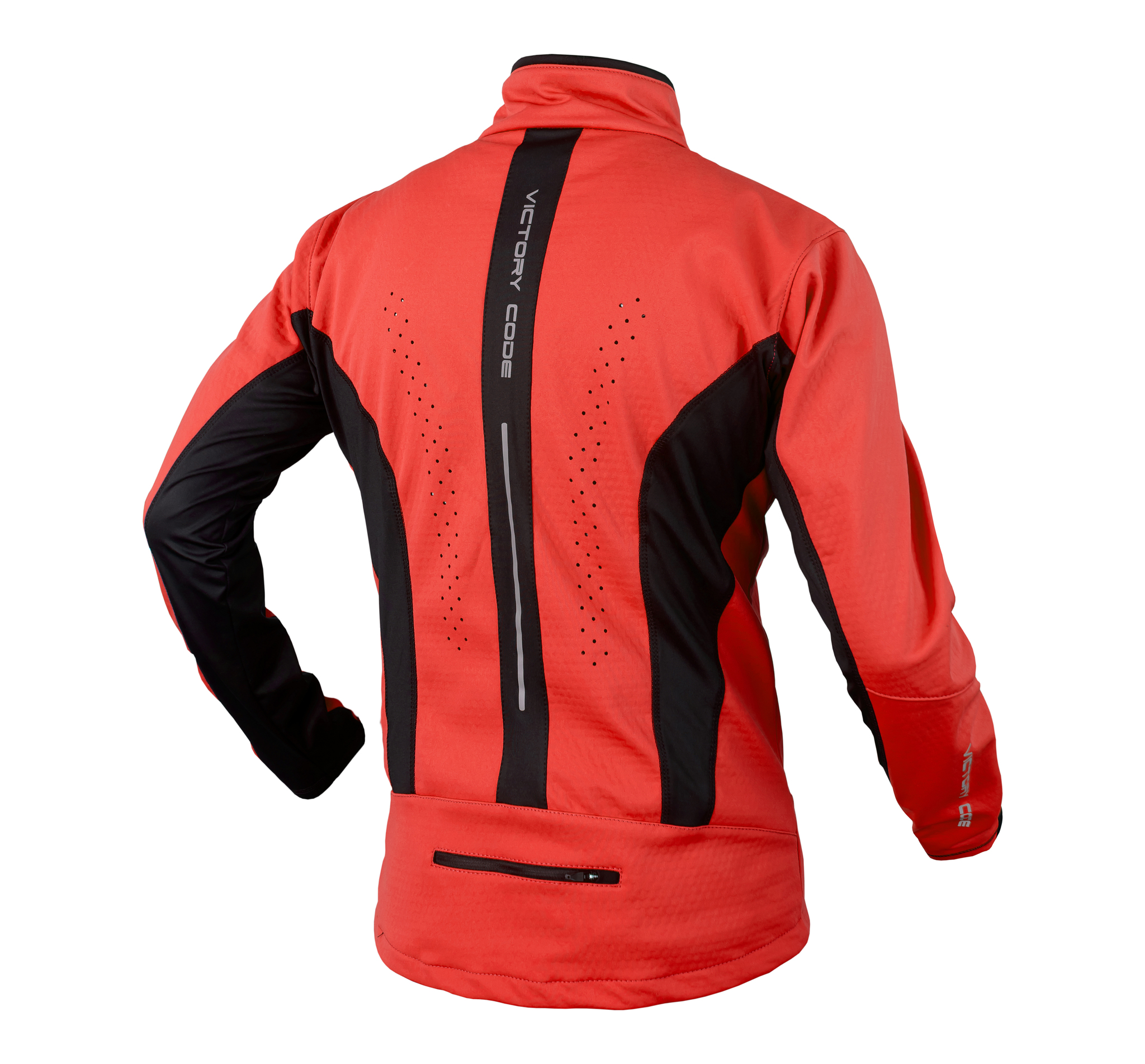 Разминочная лыжная куртка Victory Code Dynamic red - 2