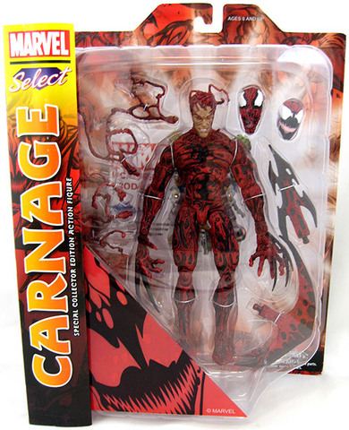Марвел Селект фигурка Карнаж — Marvel Select Carnage