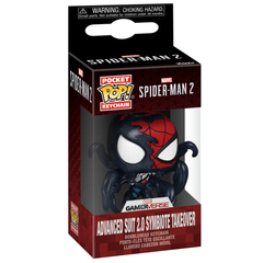 Брелок Funko Pocket POP! Spider-Man 2: Advanced Suit 2.0 Symbiote Takeover (Exc)