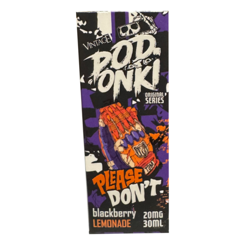 Жидкость PODONKI LAST HAP salt 2% 30 ml - Ежевичный лимонад