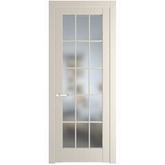 Межкомнатная дверь эмаль Profil Doors 4.1.2 (р.15) PD кремовая магнолия остеклённая