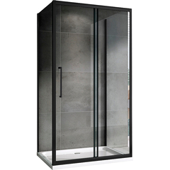 Abber Schwarzer Diamant AG30170BH-S50B-S50B Душевой уголок, 170x50x195, цвет: чёрный фото