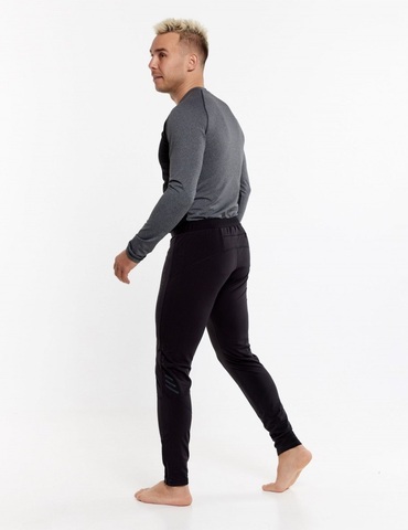 Мужские утепленные лосины Arswear Lite черные