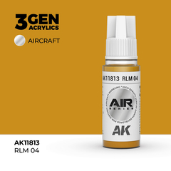 Акриловая краска AK Interactive RLM 04 3GEN AIR, 18мл