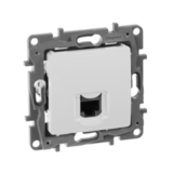 ETIKA Розетка компьютерная RJ45 категория 5Е UTP 6722411 белый LEGRAND — фото 2