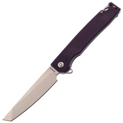 Фото Складной нож Daggerr Ronin 2.0 Purple, сталь D2, рукоять G10