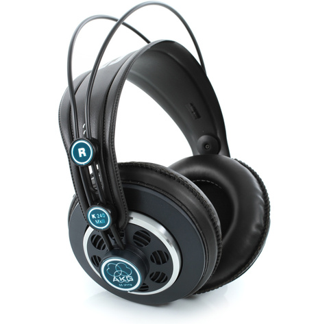AKG K240 Studio профессиональные полуоткрытые студийные наушники, 15-25000Гц, мембраны XXL- Varimotion