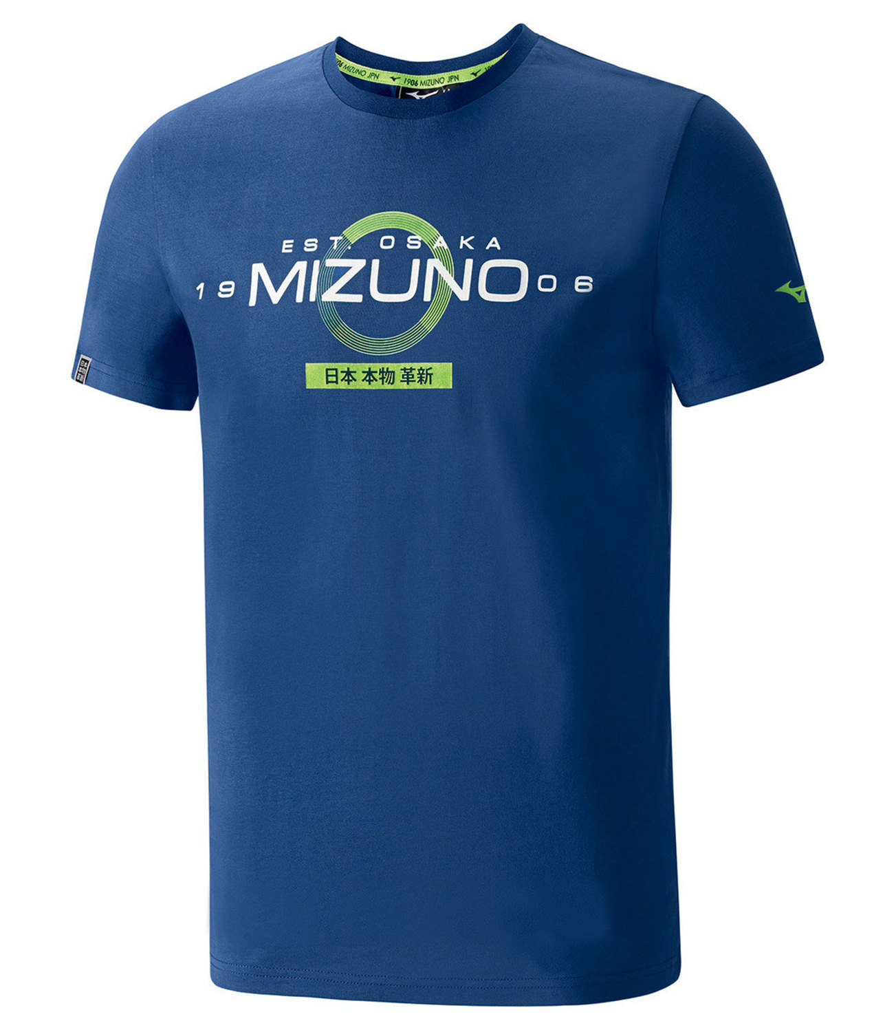 Футболка мужская Mizuno Jpn Tee синяя