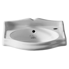 Simas Arcade AR035bi*1dx Раковина 37x28см с 1 отв-м под смеситель справа DX пробитым вручную, цвет белый фото