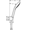Hansgrohe Croma Select E 26413400 Душевой набор 3 режима