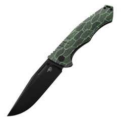 Фото Складной нож Bestech Keen II, сталь S35VN, рукоять G10/титан, зеленый/черный