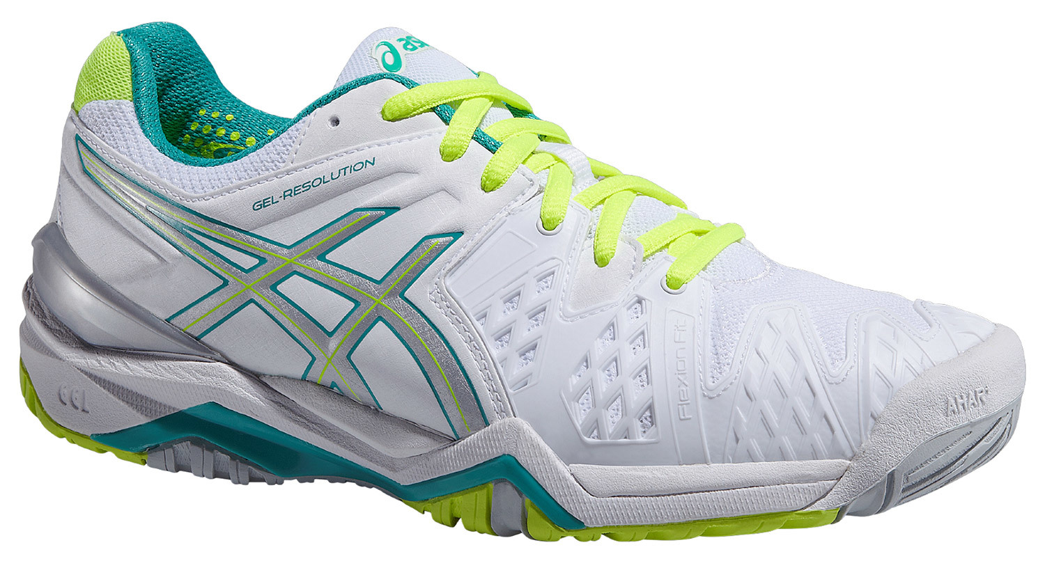 Asics Gel-Resolution  6 Обувь теннисная женская белые