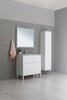 Aquanet 306146 Тумба с раковиной Алвита new 70 напольная 1 ящ., 2 дв. цв.белый матовый (306146)