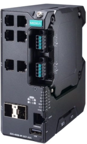 Коммутатор управляемый MOXA EDS-4008-4P-2GT-2GS-LVB