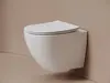 Ceramica Nova Метрополь (Metropol) CN4002TMW Подвесной унитаз Торнадо безоободковый белый матовый