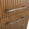 BelBagno DUE-1500-2A-SC-RN-P DUE Шкаф подвесной с двумя распашными дверцами с доводчиками, с двумя полками, универсальный, Rovere Nature, 400x300x1500
