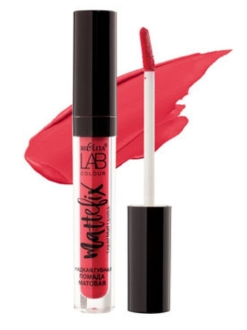 LAB colour Помада губная жидкая матовая MATTEFIX 307 Red Queen 2,6 мл Белита — фото 2