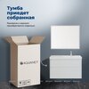 Aquanet 346312 Тумба Nova Lite 2.0 100 R 2 ящ. цв. белый глянец (346312)