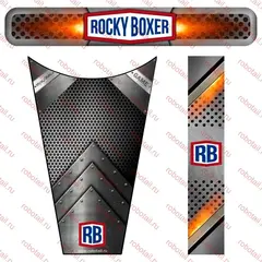 Набор наклеек декор «NEW дизайн» для RockyBoxer