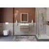 BelBagno KRAFT-750-2C-SO-СO База под раковину подвесная с фрезерованными ручками по всей длине фасада с двумя выкатн. ящ., Бежевый Мат., 750x455x500