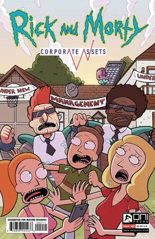 Rick And Morty Corporate Assets #2 (Cover A)