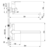 Lemark Plus Grace LM1551C Смеситель для ванны универсальный Хром