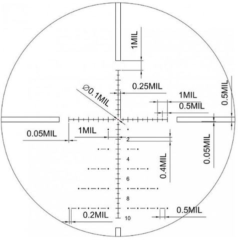 VECTOR OPTICS PARAGON 3-15X50
