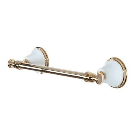 TW Harmony 014 TWHA014bi/oro Полотенцедержатель 33,5см, цвет держателя:  белый/золото