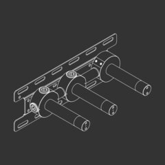 CEA PTR 01 скрытая часть для встраиваемого настенногосмесителя фото