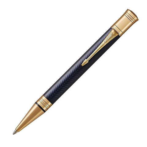 Ручка шариковая Parker Duofold Prestige, K307 Blue Chevron GT (1931373)