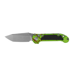 Фото Автоматический нож Microtech LUDT Gen III Zombie T/E 1136-10Z, сталь M390MK, рукоять алюминий, зеленый