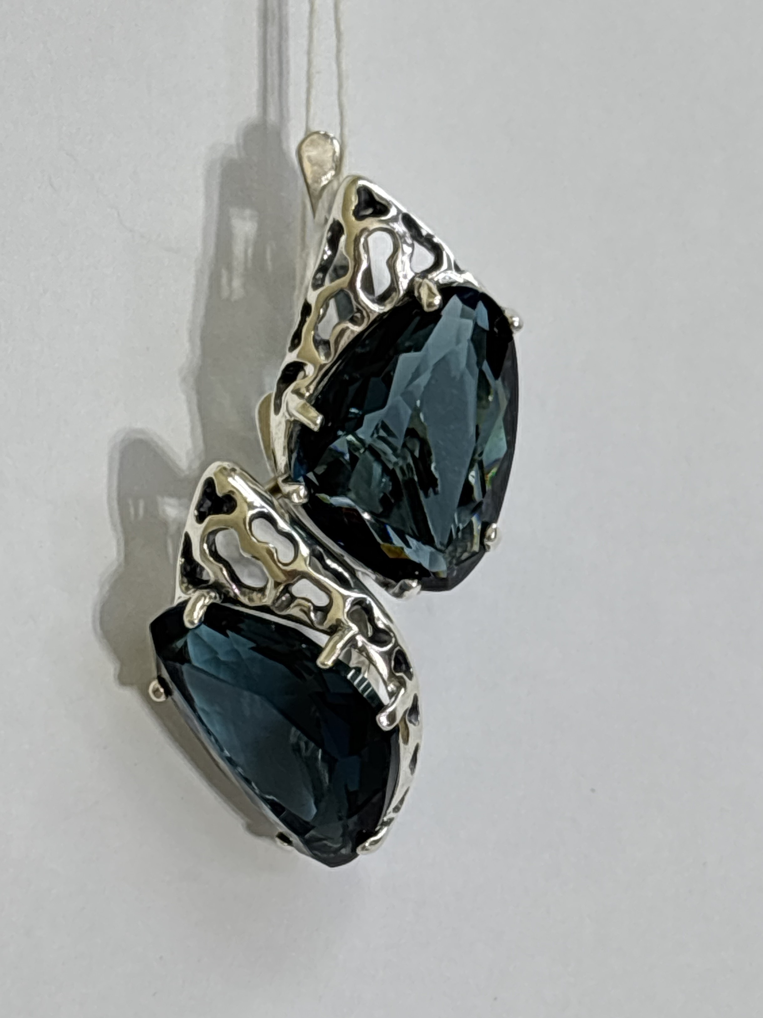 Юкон ( серьги из серебра)