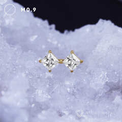 2K Square Crystal PVD Yellow