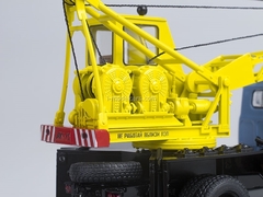 ZIL-130 AK-75V blue-yellow 1:43 Start Scale Models (SSM)