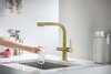 Aquatek Европа AQ1385BG Смеситель для кухни с подключением к фильтру питьевой воды, цвет: золото