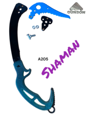 Shaman /30ХГСА / 4мм / сменный клюв ледовый / ручка- армированный полиуретан / длинна 390 мм/ вес 510-620гр гр.