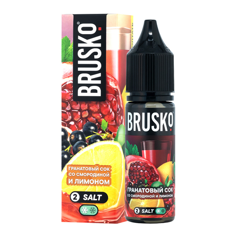 Жидкость BRUSKO Salt (Chubby) 2% 35 ml - Гранатовый сок со смородиной и лимоном