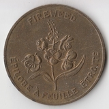K10550 Канада территория Юкон, Кипрея fireweed efilobe a feuille etroite D32 мм.