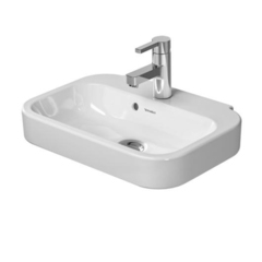 Duravit Happy D.2 709500000 Раковина 50х36 см, с 1 отв под смеситель,со слив переливом, цвет белый фото