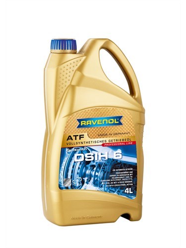Масло трансмиссионное Ravenol ATF DSIH 6 синтетическое 4 л