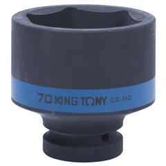 KING TONY (853570M) Головка торцевая ударная шестигранная 1", 70 мм
