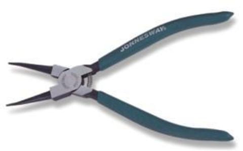 Jonnesway AG010003 Щипцы прямые для стопорных колец с ПВХ рукоятками, сжим, 230 мм, 32-80 мм 48657