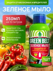 Зеленое мыло средство для защиты растений от насекомых-вредителей и болезней, 250мл (GREEN BELT) 69-8-230