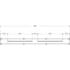 Cezares LUX-LD-70-Cr Душевой лоток 70 см