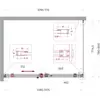 BelBagno SOFT_CLOSE-2-AH-1-110/80-C-Cr Душевой уголок